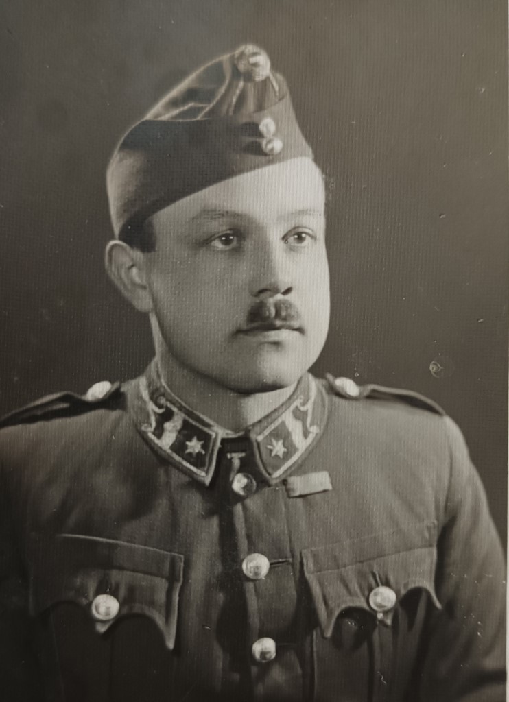 1942. Borsó Gyula karpaszományos őrmester