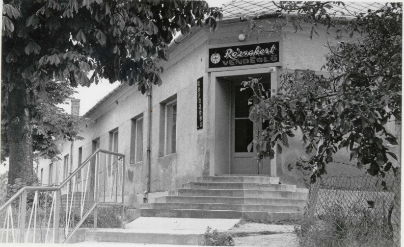Az egykori Glatz Nagyvendéglő Glatz László szülőháza 1971-ben